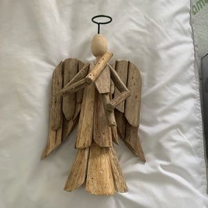 Angel made from wood carvings NIB 🎄HP